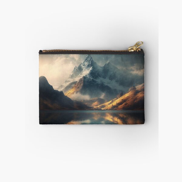 Item preview, Misty Mountain Lake  designed and sold by UbeeU-Pixels.