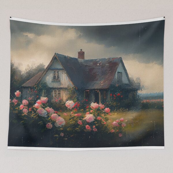 Item preview, Cottage in the field of roses 5 designed and sold by Laguardia3D.