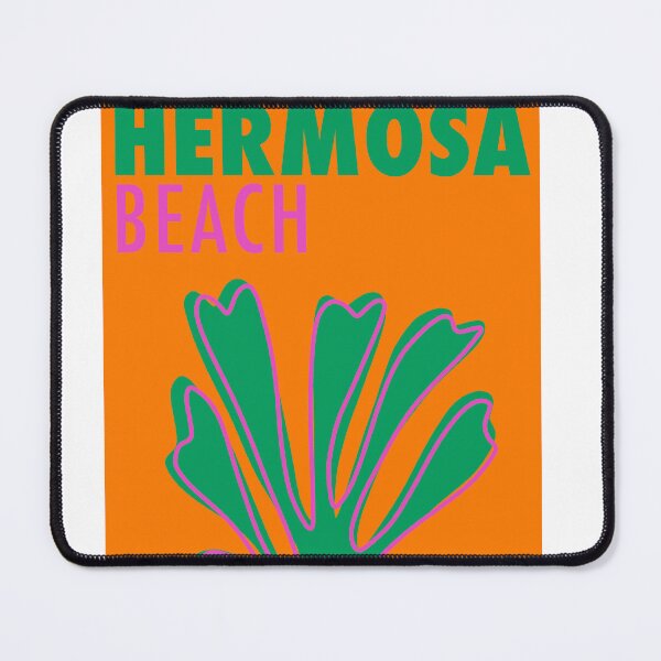 Item preview, hermosa beach coral minimalist art designed and sold by goldenkiwisugar.