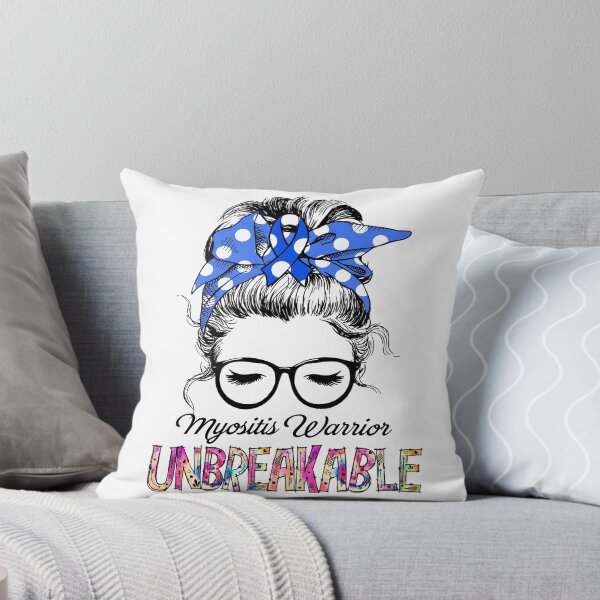 Item preview, Myositis Warrior - UNBREAKABLE - Myositis Ribbon designed and sold by Tifrop.