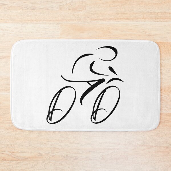 Item preview, Bicycle Shaped DAD Design for Father's Day and Bike Enthusiasts in Black designed and sold by CrafTeeMrsB.
