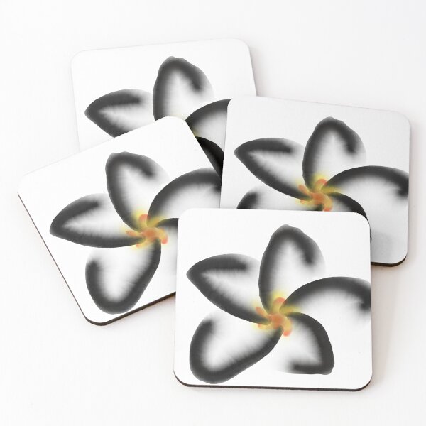 Item preview, Sumie plumeria designed and sold by StudioMasha.