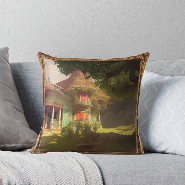 Item preview, Colorful Early Colonial House 4 designed and sold by AdaptiveReuse.