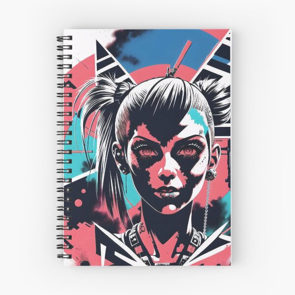 Item preview, Inkpunk girl artwork 50 designed and sold by PunkerLazar.