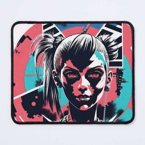 Item preview, Inkpunk girl artwork 50 designed and sold by PunkerLazar.