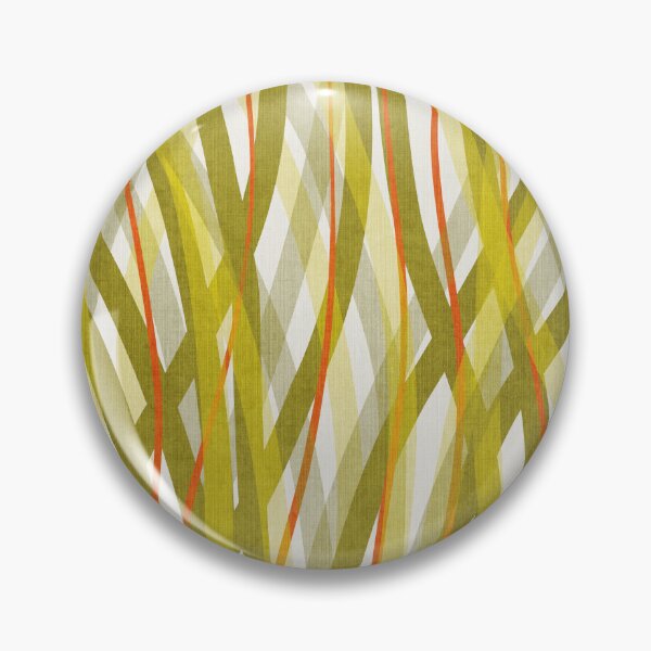 Item preview, Curved Lines Green Orange designed and sold by FAROSSTUDIO.