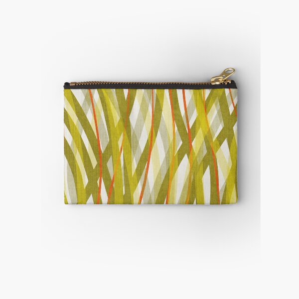 Item preview, Curved Lines Green Orange designed and sold by FAROSSTUDIO.
