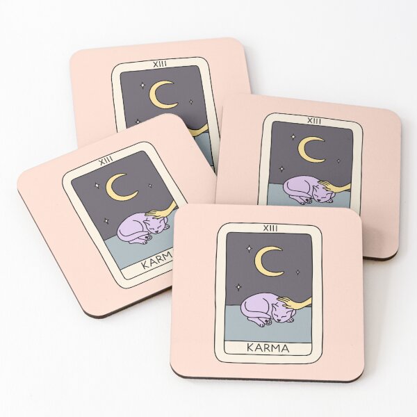 Item preview, Karma is a Cat Tarot Card designed and sold by reagsrush.