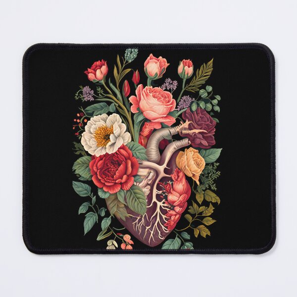 Item preview, Anatomical Heart Floral Heart designed and sold by Oussamamehenni.