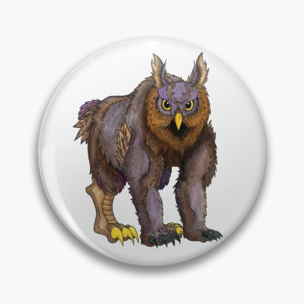 Item preview, Owlbear Monster! designed and sold by MadebyAeo.