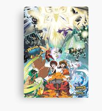 Pokemon Ultra Sun and Moon Canvas Print