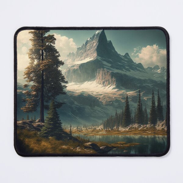 Item preview, Forest Mountain Art designed and sold by UbeeU-Pixels.