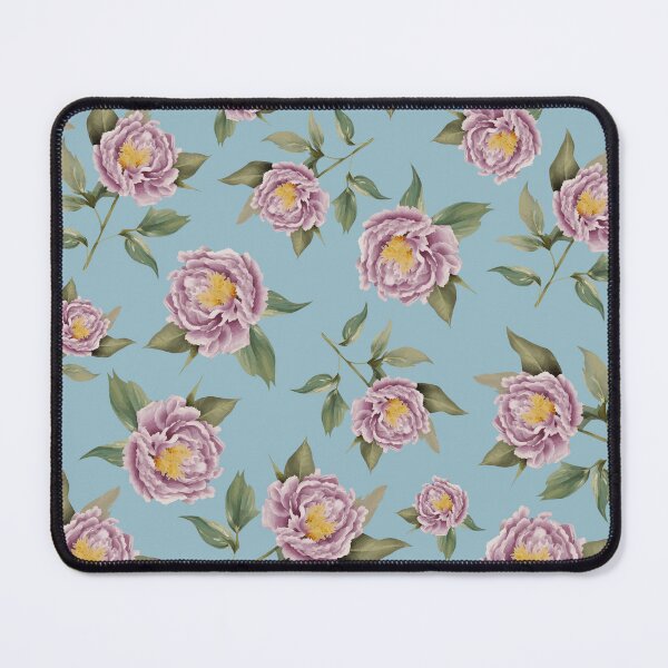 Item preview, Lilac Flowers Blue designed and sold by penny+florence.