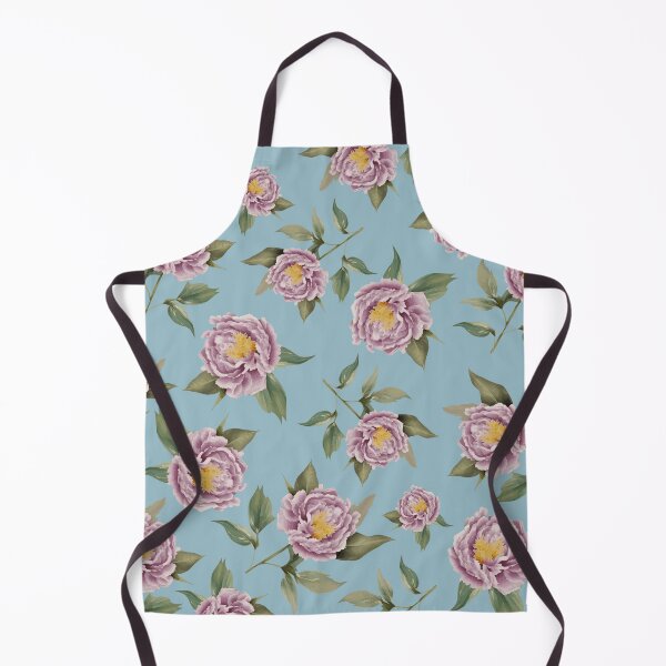 Item preview, Lilac Flowers Blue designed and sold by penny+florence.