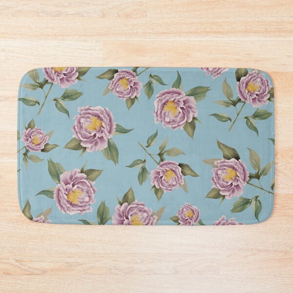 Item preview, Lilac Flowers Blue designed and sold by penny+florence.