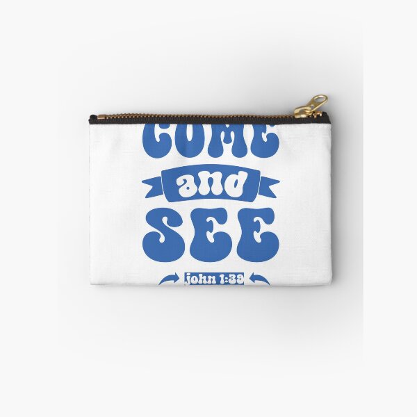 Item preview, COME AND SEE JOHN 1:39 CHRISTIAN JESUS WORDS designed and sold by ittybittyowl.
