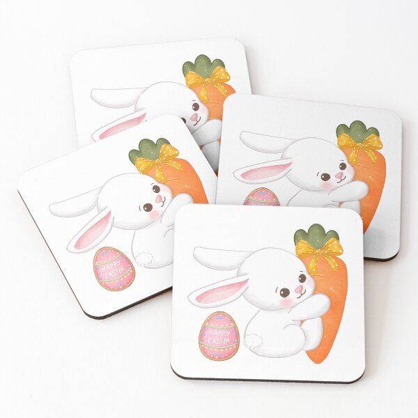 Item preview, Cute Easter Bunny with  Carrot designed and sold by silviaol.