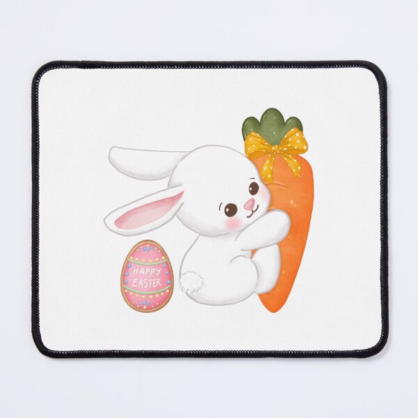 Item preview, Cute Easter Bunny with  Carrot designed and sold by silviaol.
