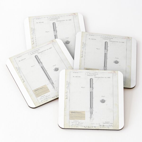 Item preview, Waterman Fountain Pen Patent designed and sold by Tweeting.