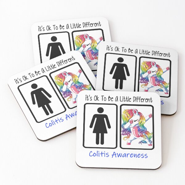 Item preview, Colitis Awareness - It is Ok To Be A Little Different designed and sold by RekaJoJo.