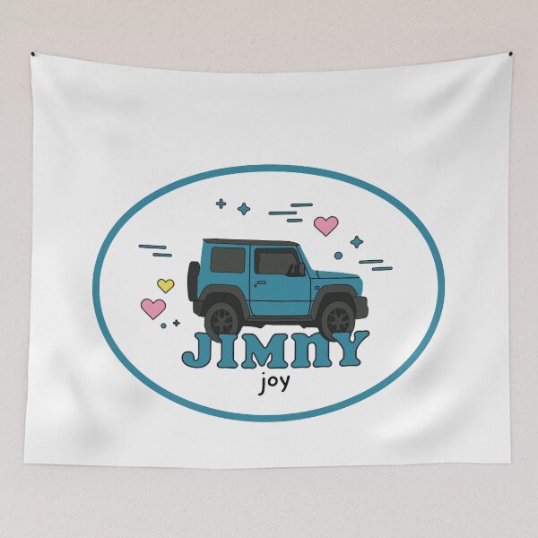 Item preview, Jimny Joy in Brisk Blue designed and sold by stoicjimny.