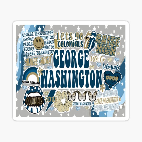 Item preview, George Washington University Collage designed and sold by Rachel's Room.