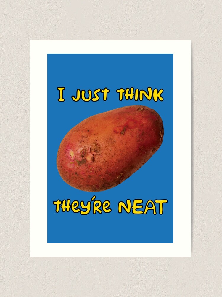 Simpsons Potato - I Just Think They're Neat!
