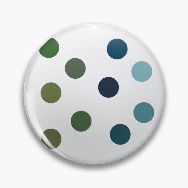 Item preview, Scattered Green & Blue Circles designed and sold by PSCSCo.