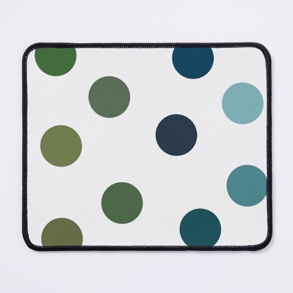 Item preview, Scattered Green & Blue Circles designed and sold by PSCSCo.