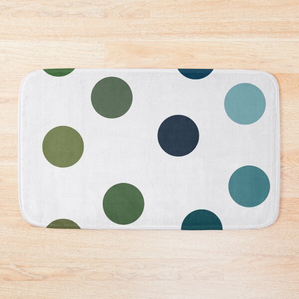 Item preview, Scattered Green & Blue Circles designed and sold by PSCSCo.