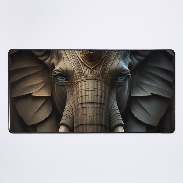 Aperçu de l'œuvre Eléphant dieu créée et vendue par Olivier Dean.