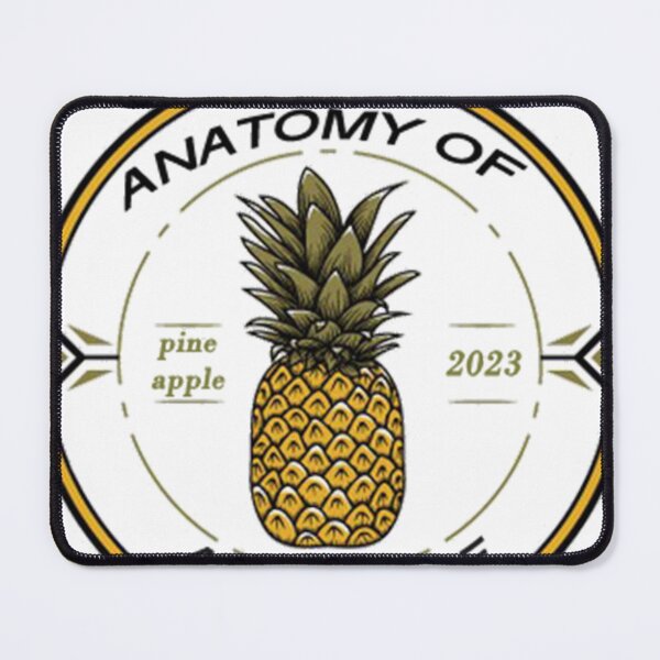 Item preview, Atomy Of A Pineapple designed and sold by EasyPeasyLife ⭐⭐⭐⭐⭐.