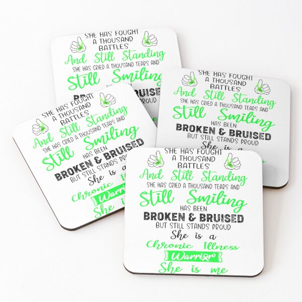 Item preview, Chronic Illness Warrior SHE IS ME - Support Chronic Illness Fighter Gifts designed and sold by Berriosly.