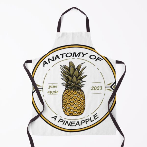 Item preview, Atomy Of A Pineapple designed and sold by EasyPeasyLife ⭐⭐⭐⭐⭐.