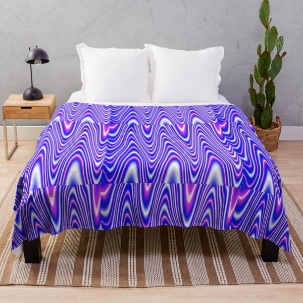 Item preview, Neon Blue Pink And White Pattern designed and sold by TatiDesigns222.