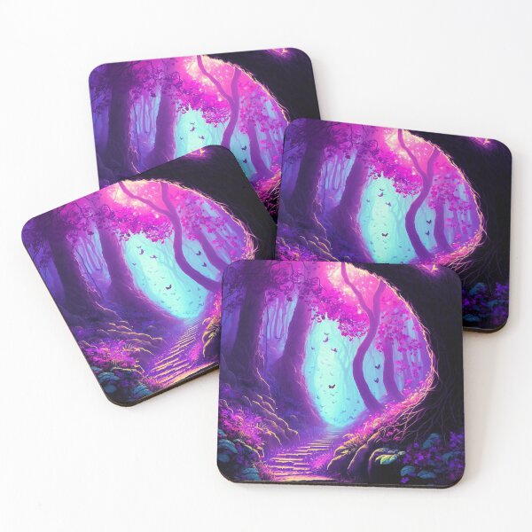 Item preview, Deep Enchanted Butterfly Forest designed and sold by Digital-Castle.