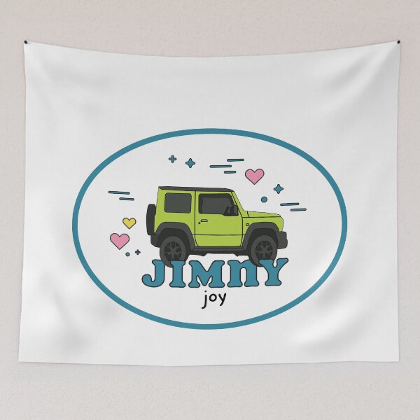 Item preview, Jimny Joy in Kinetic Yellow designed and sold by stoicjimny.