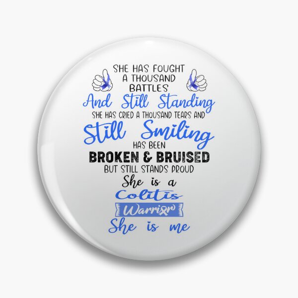 Item preview, Colitis Warrior SHE IS ME - Support Colitis Fighter Gifts designed and sold by Berriosly.