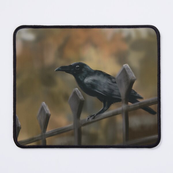 Item preview, Black crow digitalpainting designed and sold by EmeraldeaArt.
