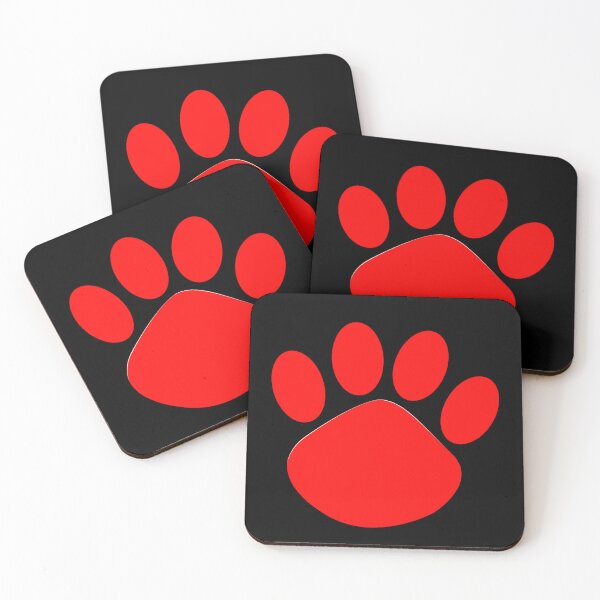 Item preview, Animal Paw (Red) (Sweet Animal Paw Logo) designed and sold by LEOEXPRESS.