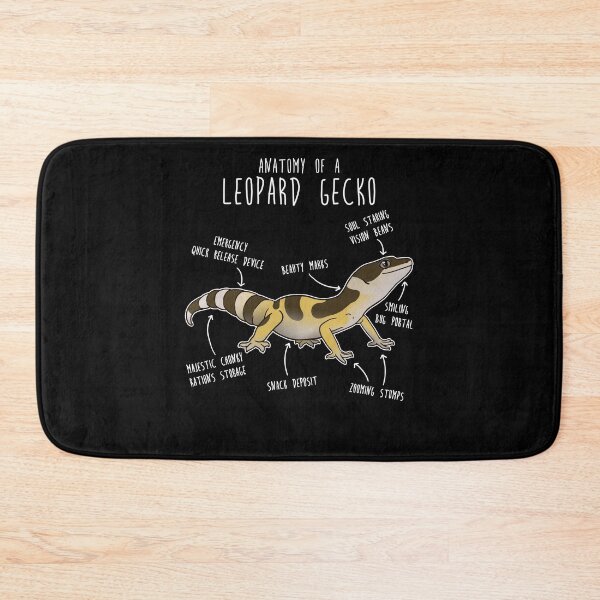 Item preview, High Yellow Jungle Leopard Gecko Lizard Reptile Anatomy designed and sold by Clara Hollins.