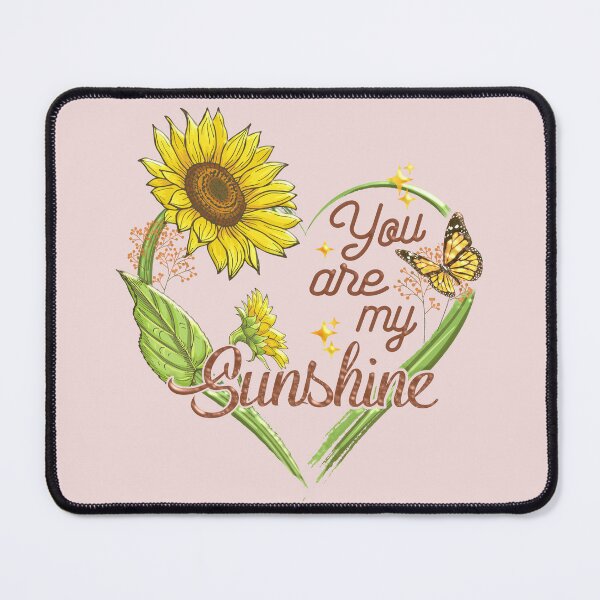 Item preview, You are My Sunshine - Sunflower Heart designed and sold by Trinket-Trickster.