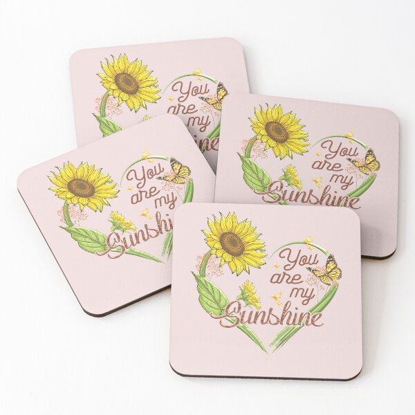 Item preview, You are My Sunshine - Sunflower Heart designed and sold by Trinket-Trickster.