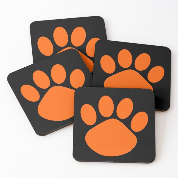 Item preview, Animal Paw (Orange) (Sweet Animal Paw Logo) designed and sold by LEOEXPRESS.