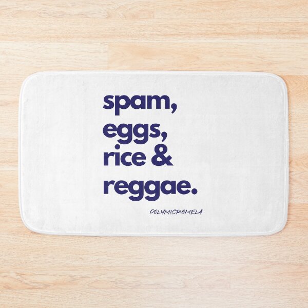 Item preview, food & reggae navy blue designed and sold by PolyMicroMela.