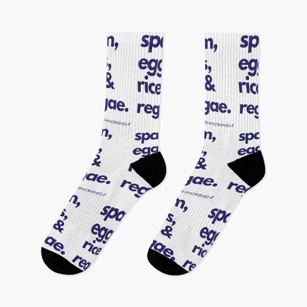 Item preview, food & reggae navy blue designed and sold by PolyMicroMela.
