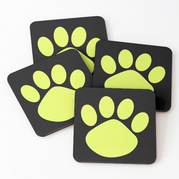 Item preview, Animal Paw (Yellow) (Sweet Animal Paw Logo) designed and sold by LEOEXPRESS.