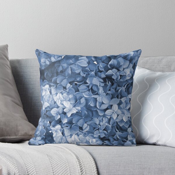 Item preview, Hortensia Hamptons Bleu designed and sold by Catherine Wallace Art.