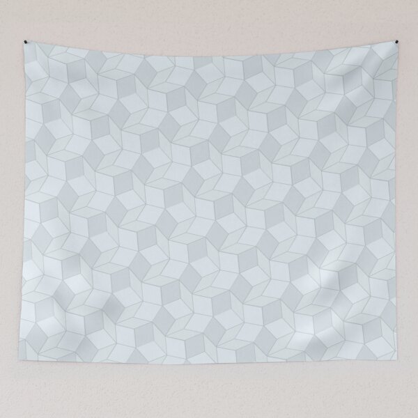 Item preview, 3D Geometric Shapes Pattern designed and sold by EnzoVectorism.