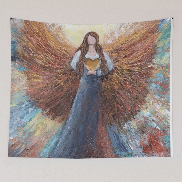 Item preview, Guardian Angel Art designed and sold by Tiffany Roy.